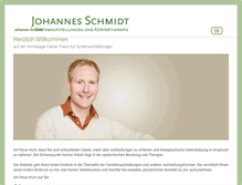 Tablet Screenshot of johannes-schmidt.info